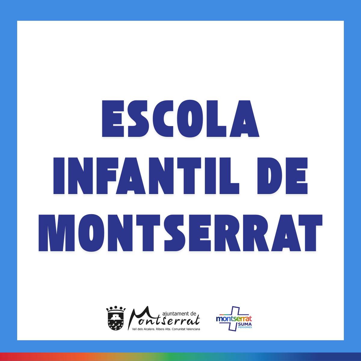 Sol·licitud d'admissió a l’Escola Infantil Municipal 2025-2026 (Prematrícula) 